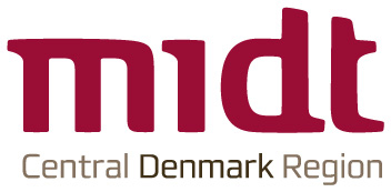 Region Midtjyllands logo på engelsk: Central Denmark Region
